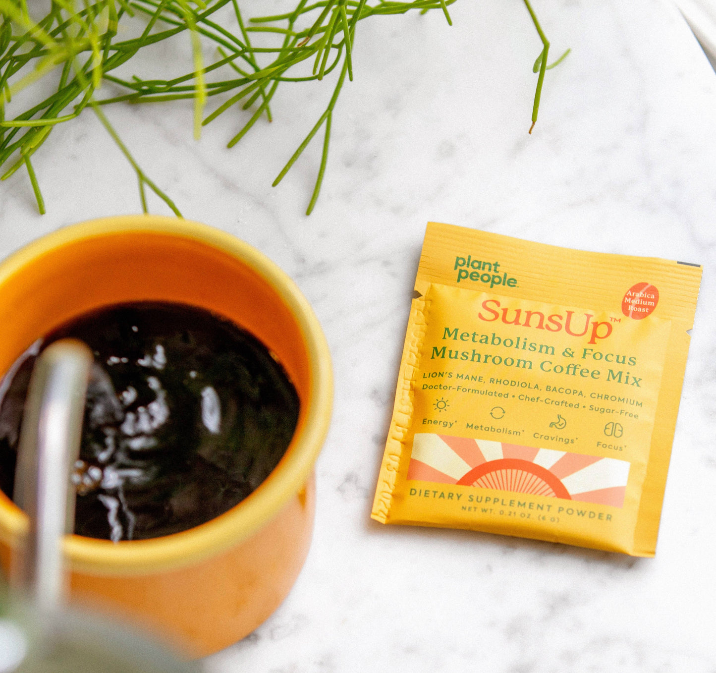 SunsUp - Metabolism & Focus Mushroom Coffee Mix