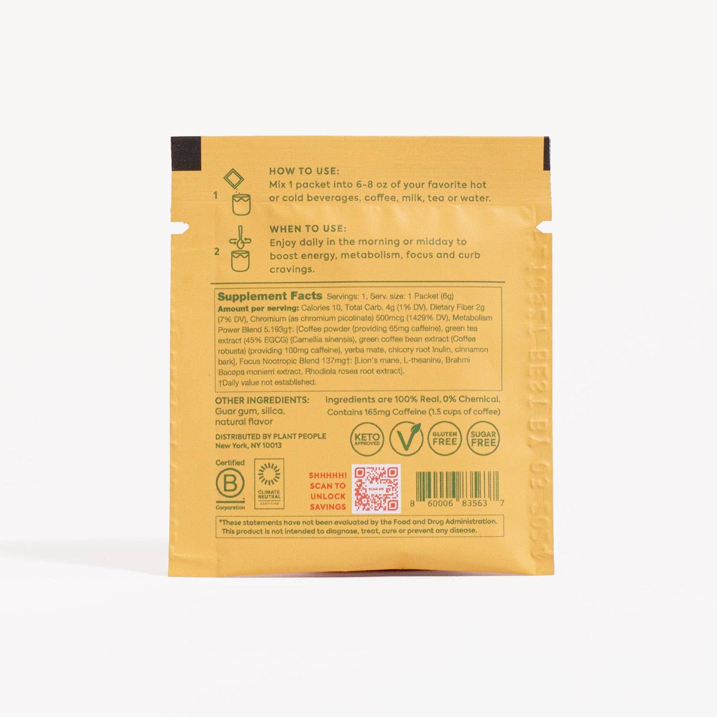 SunsUp - Metabolism & Focus Mushroom Coffee Mix