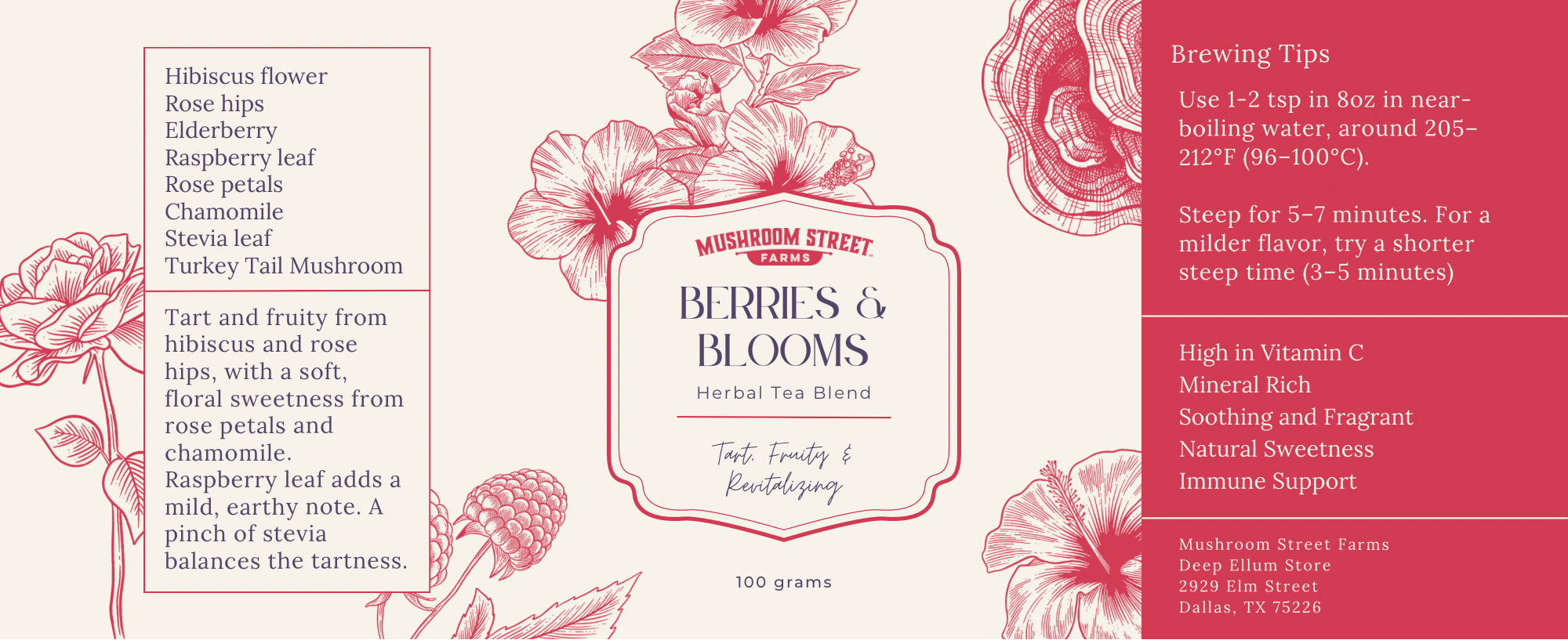 Berries & Blooms Tea Blend