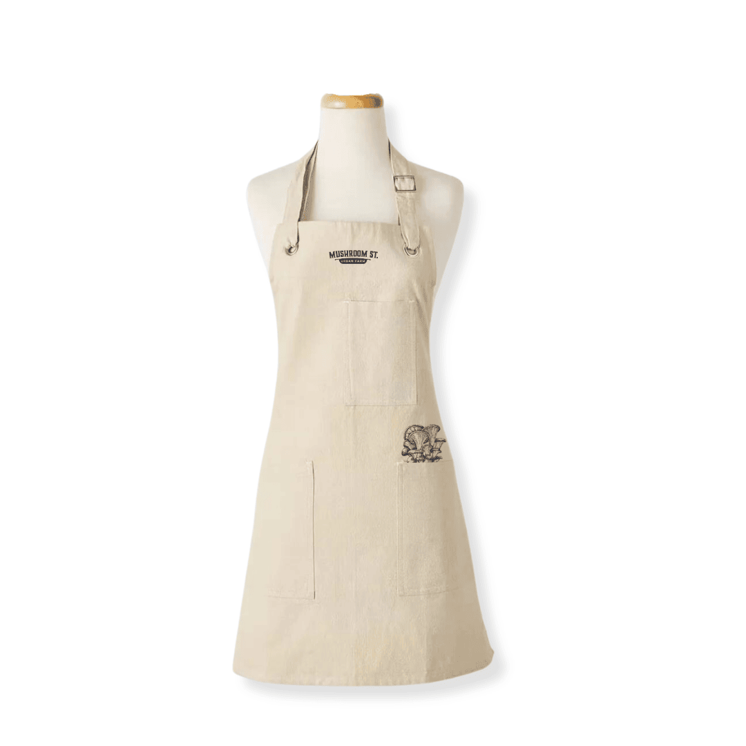 Chambray Mushroom Apron