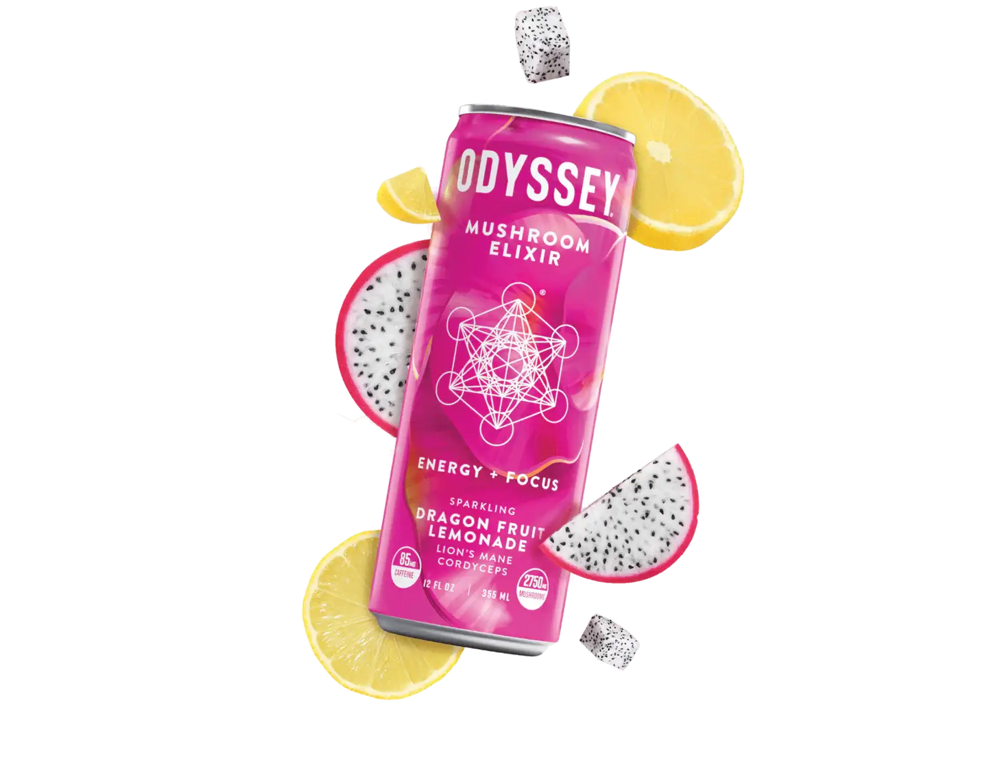 Odyssey - Dragon Fruit Lemonade Mushroom Energy