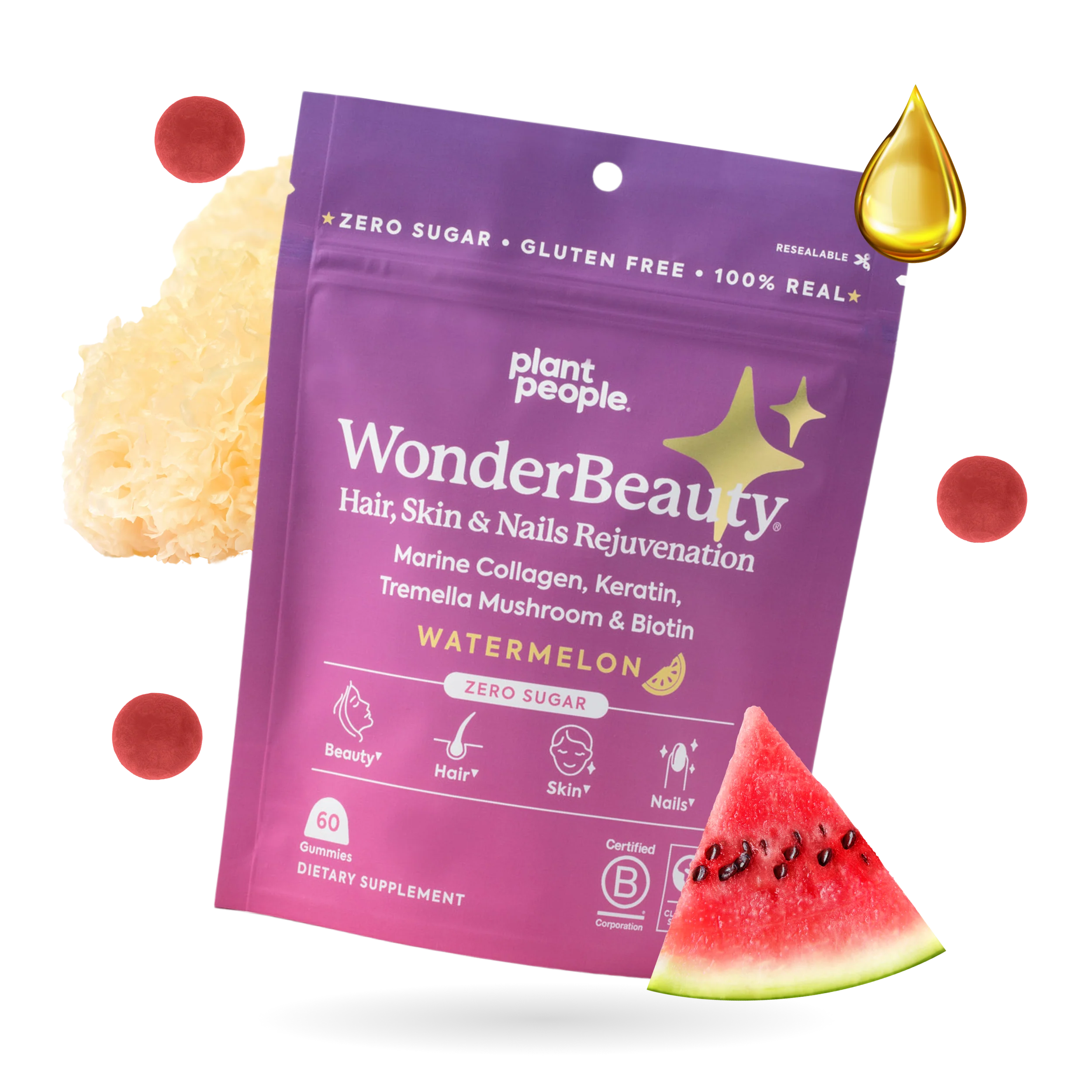 WonderBeauty - Hair, Skin & Nails Rejuvenation Gummies