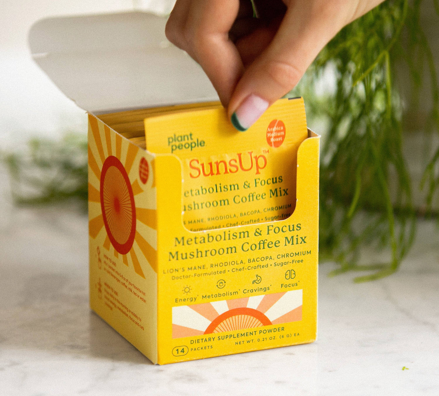 SunsUp - Metabolism & Focus Mushroom Coffee Mix