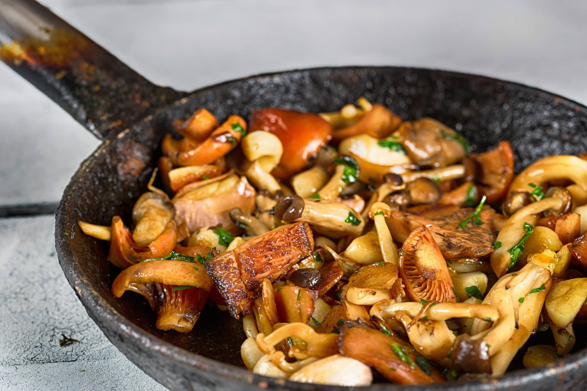 Sauteed mushrooms