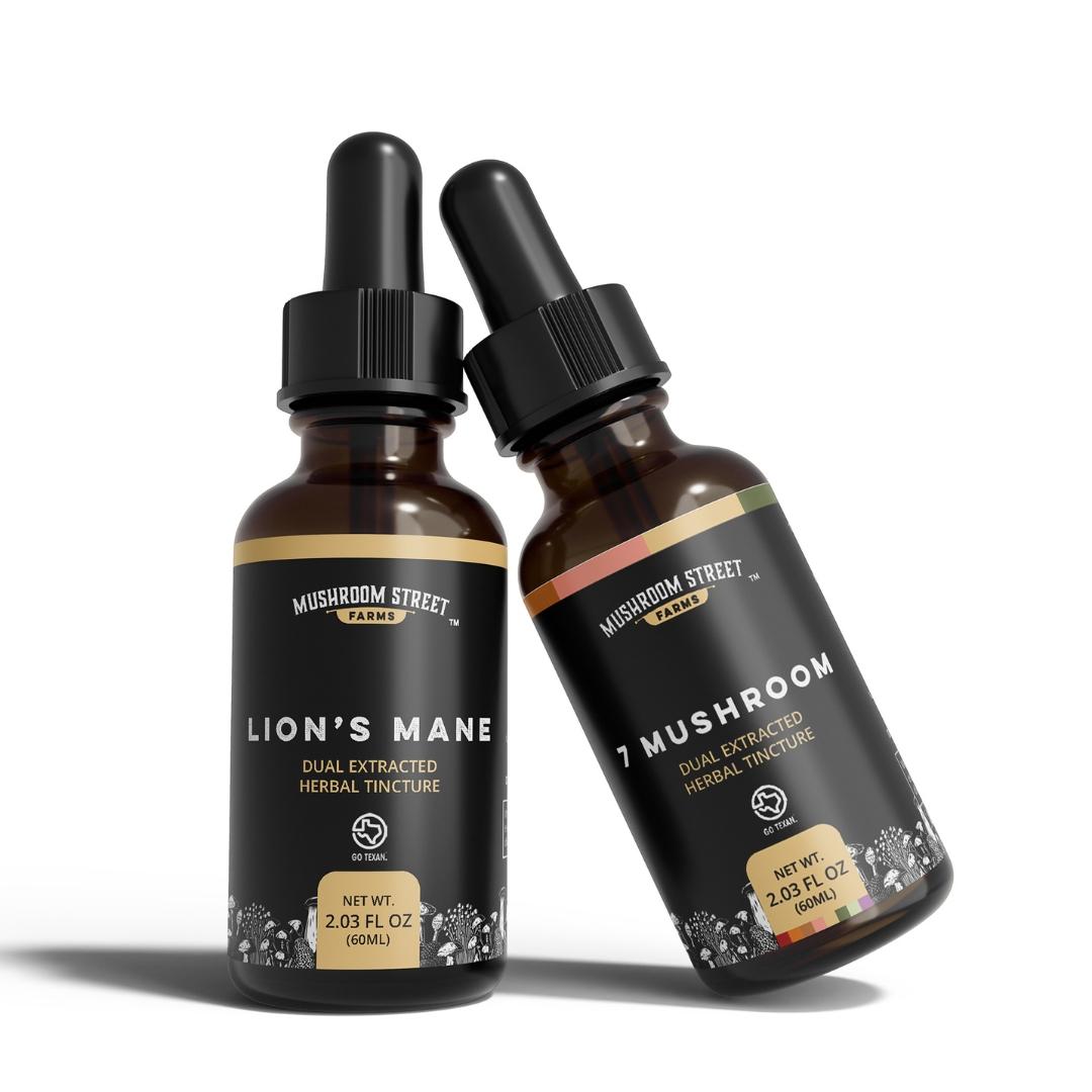 Focus + Flourish | Cognition Tincture Bundle
