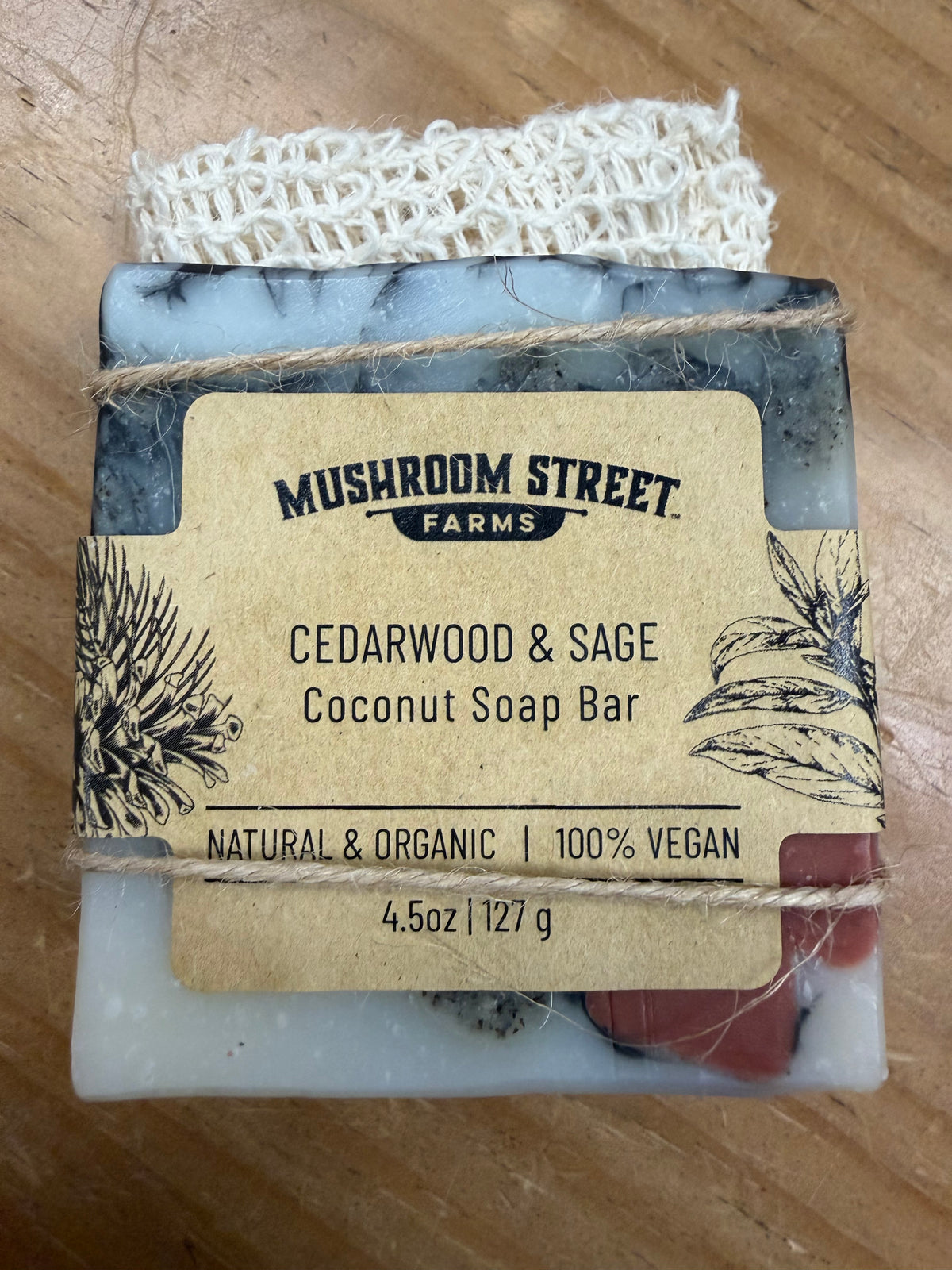 Bar Soap with Scrubbie - Vegan Rad Hippie