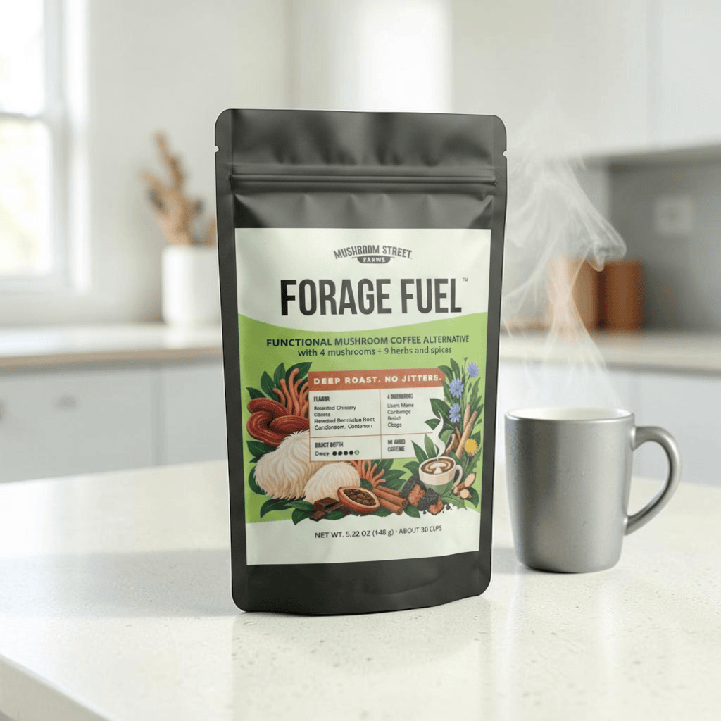 Forage Fuel | Adaptogenic Mushroom Coffee Replacement