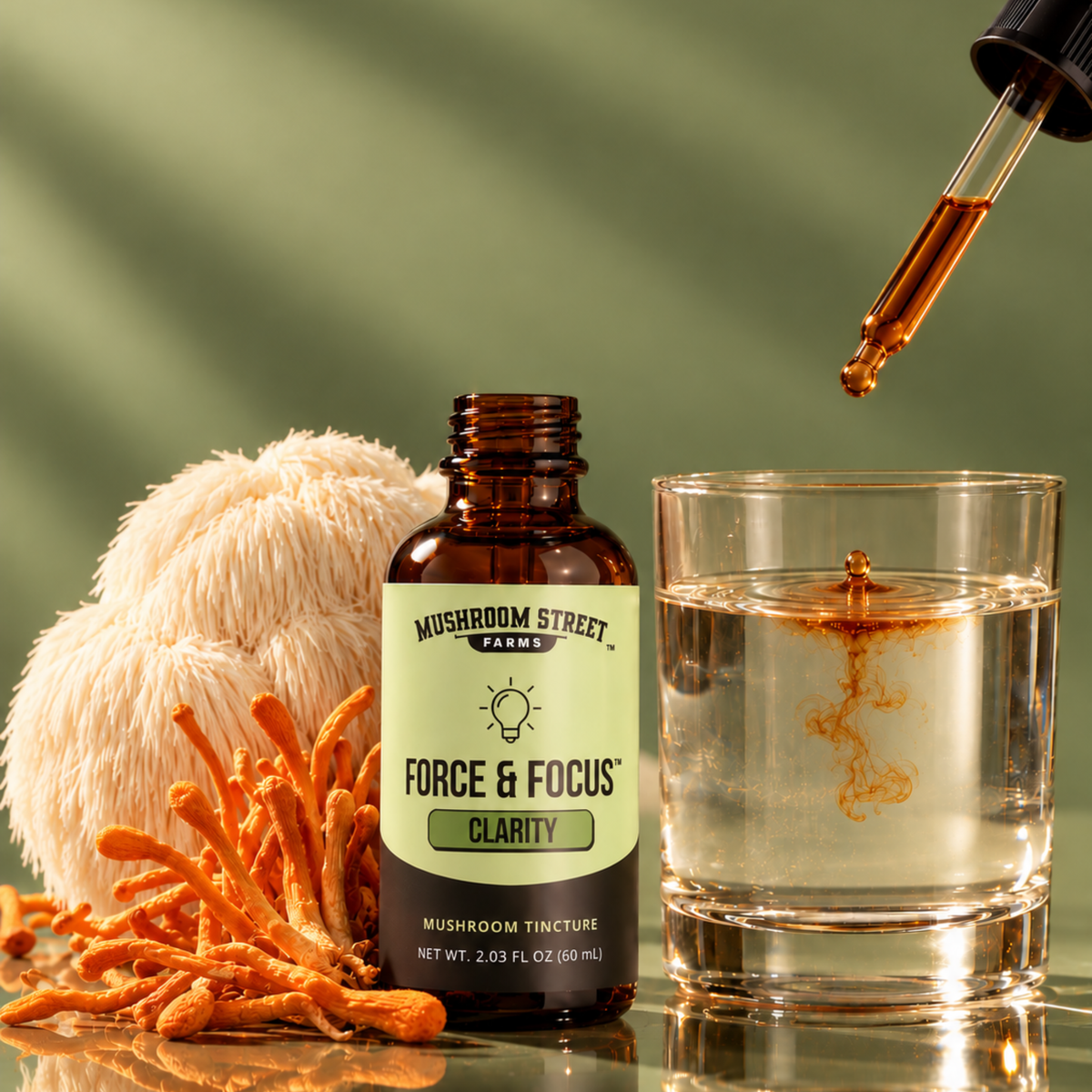 Force & Focus Mushroom Tincture