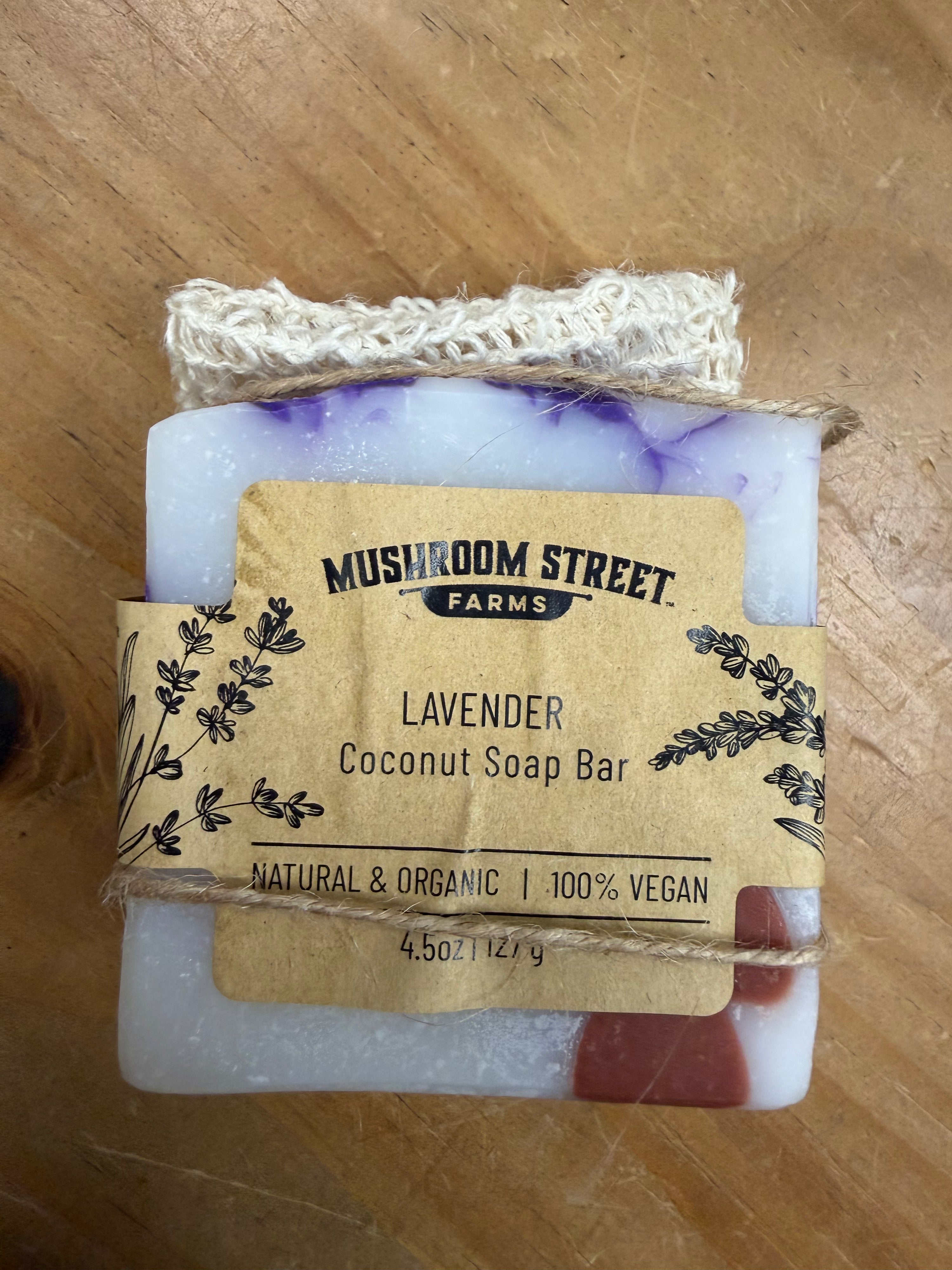 Bar Soap with Scrubbie - Vegan Rad Hippie