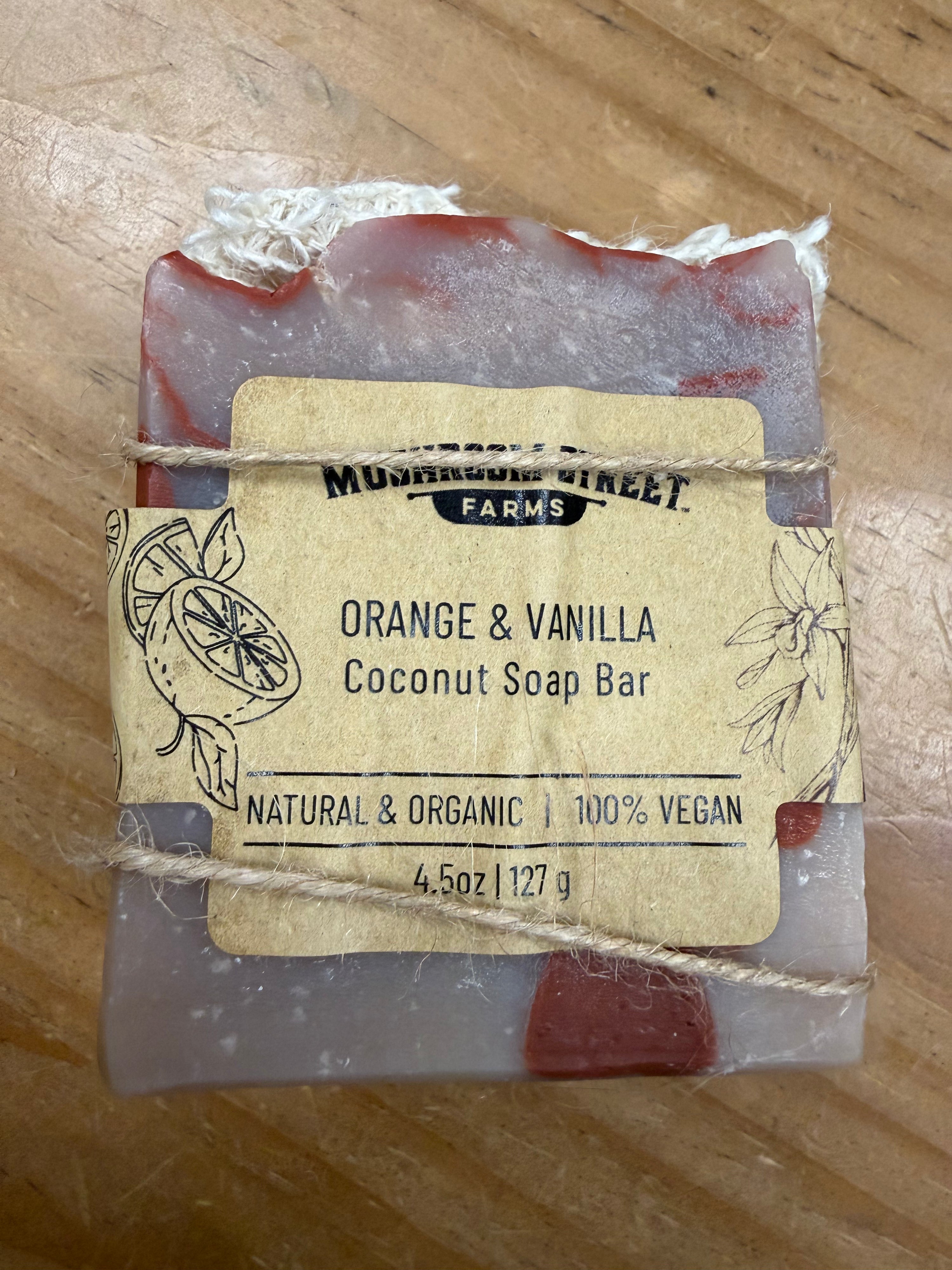 Bar Soap with Scrubbie - Vegan Rad Hippie