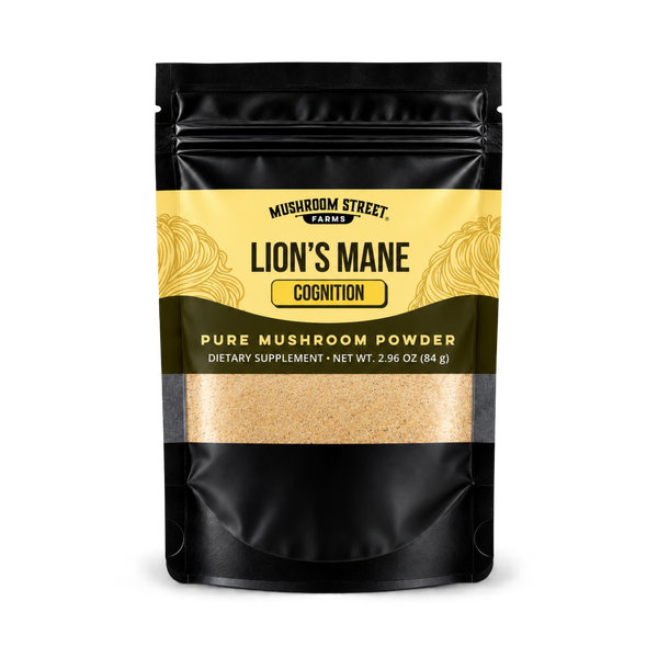 Lion's Mane Powder | Pure Mushroom Powder, 84 g