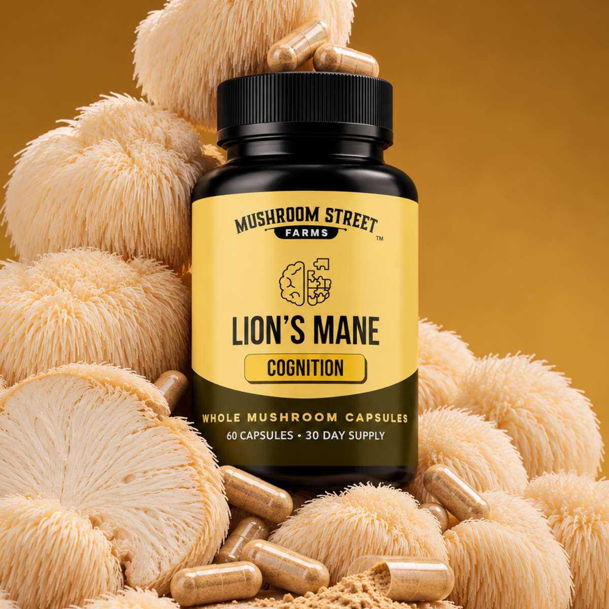 Lion’s Mane Capsules (60 CT)