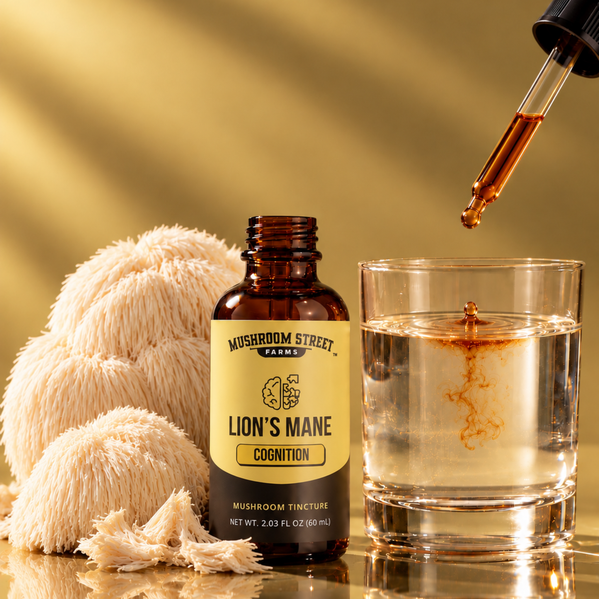 Lion's Mane Mushroom Tincture