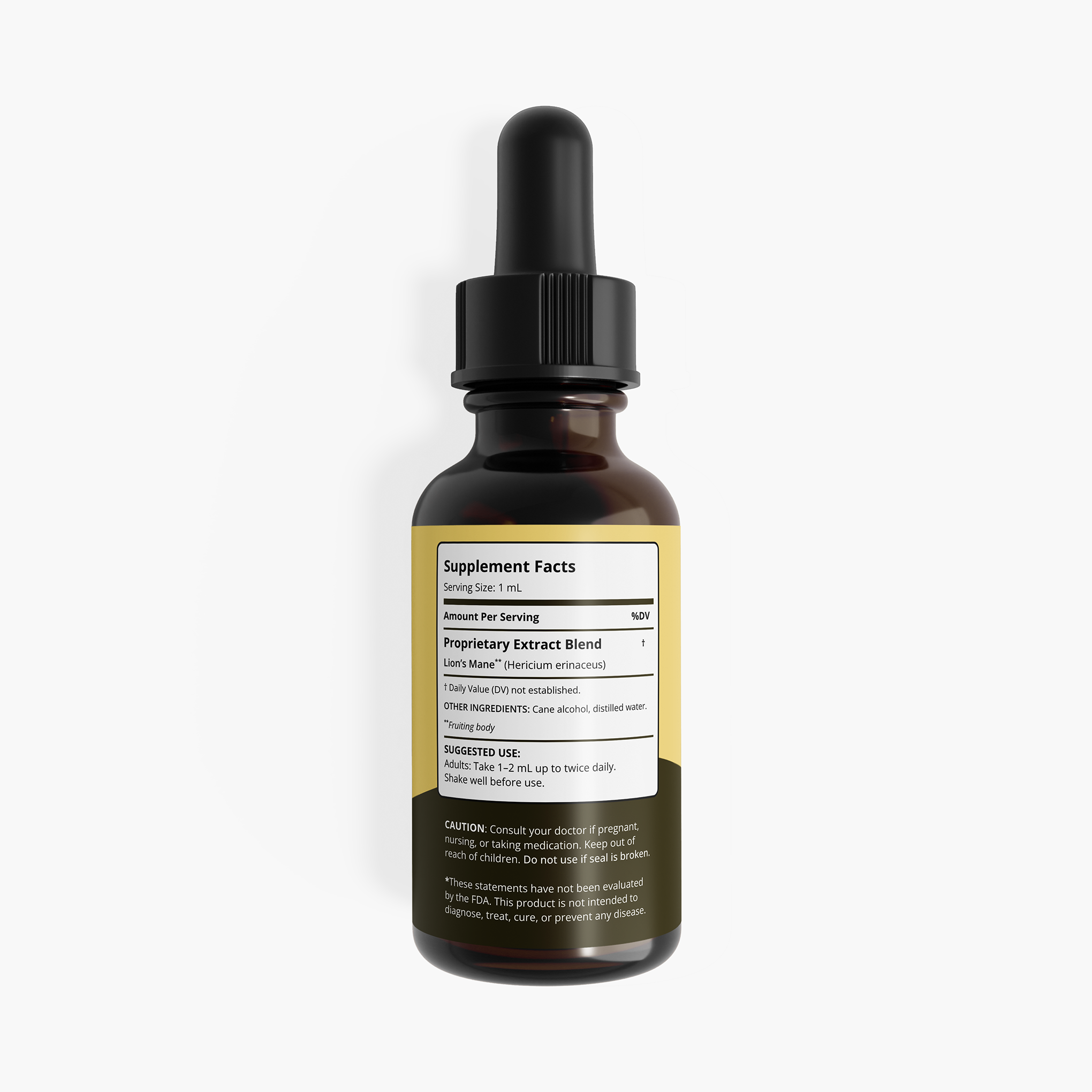 Lion's Mane Mushroom Tincture