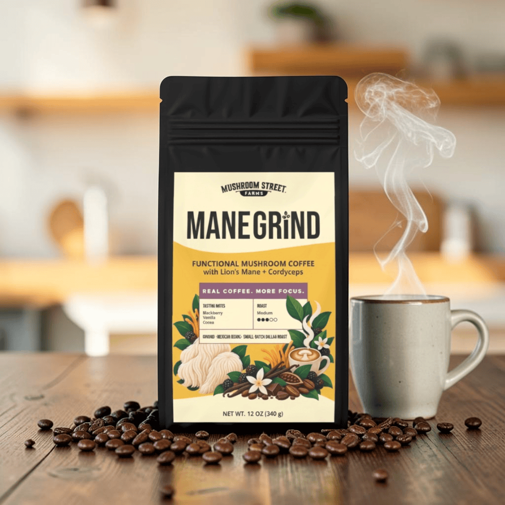 Mane Grind | Adaptogenic Mushroom Enhanced Coffee