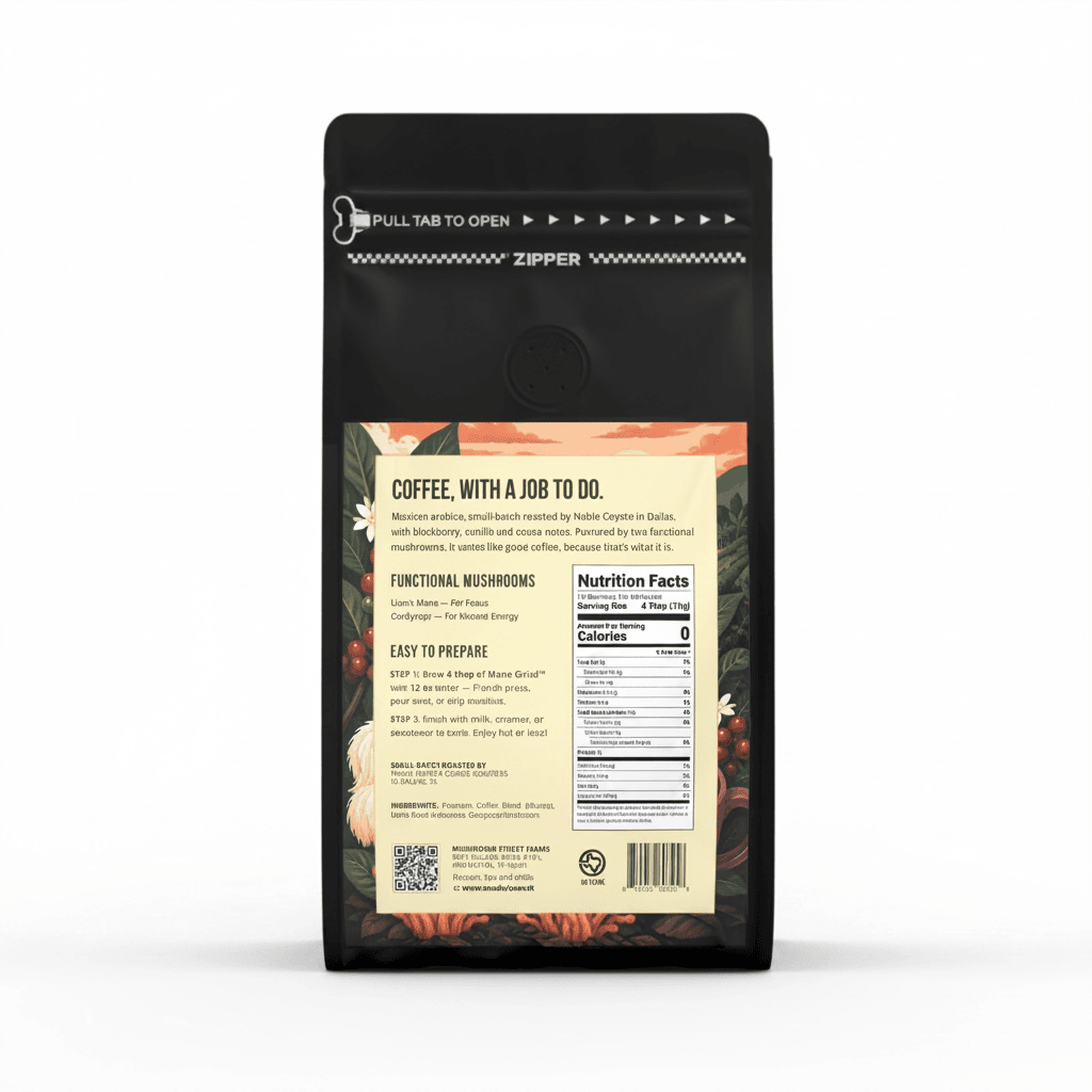 Mane Grind | Adaptogenic Mushroom Enhanced Coffee