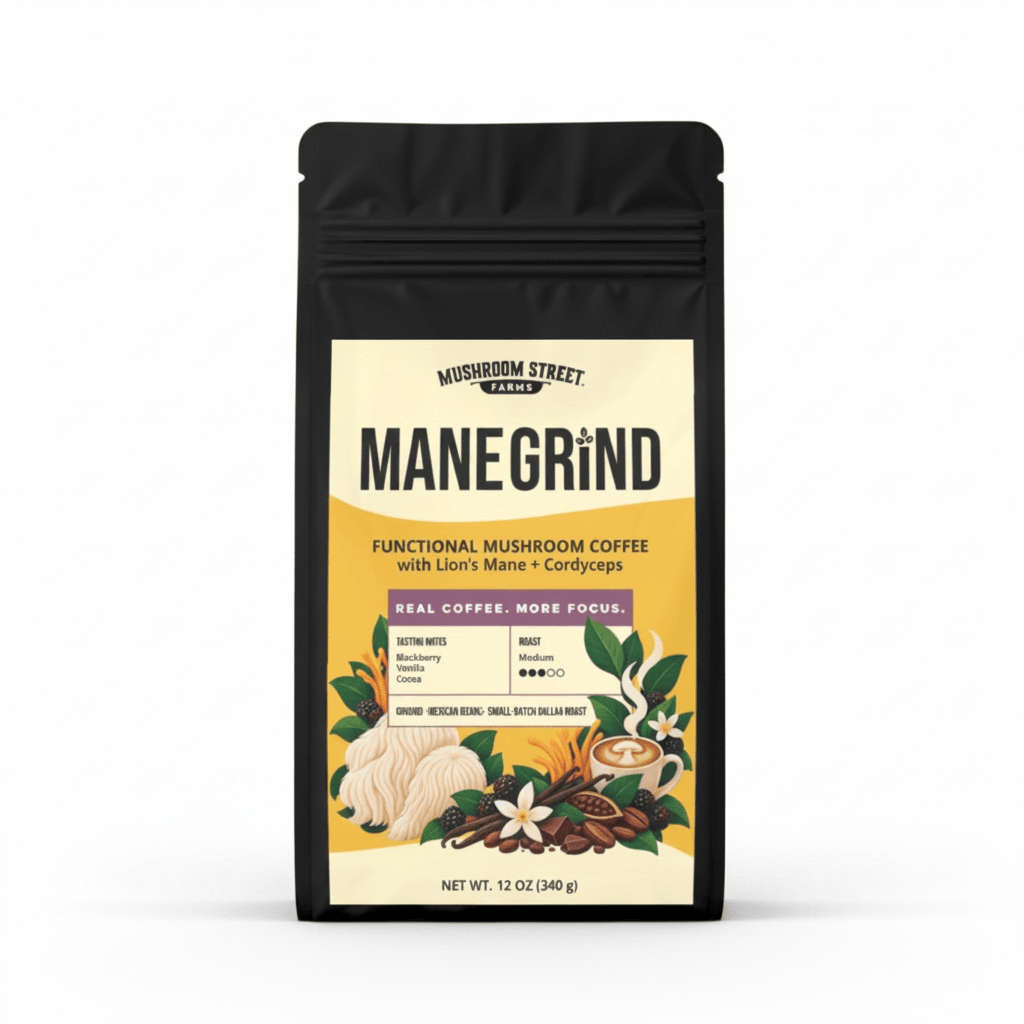 Mane Grind | Adaptogenic Mushroom Enhanced Coffee