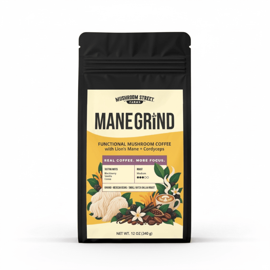 Mane Grind | Adaptogenic Mushroom Enhanced Coffee