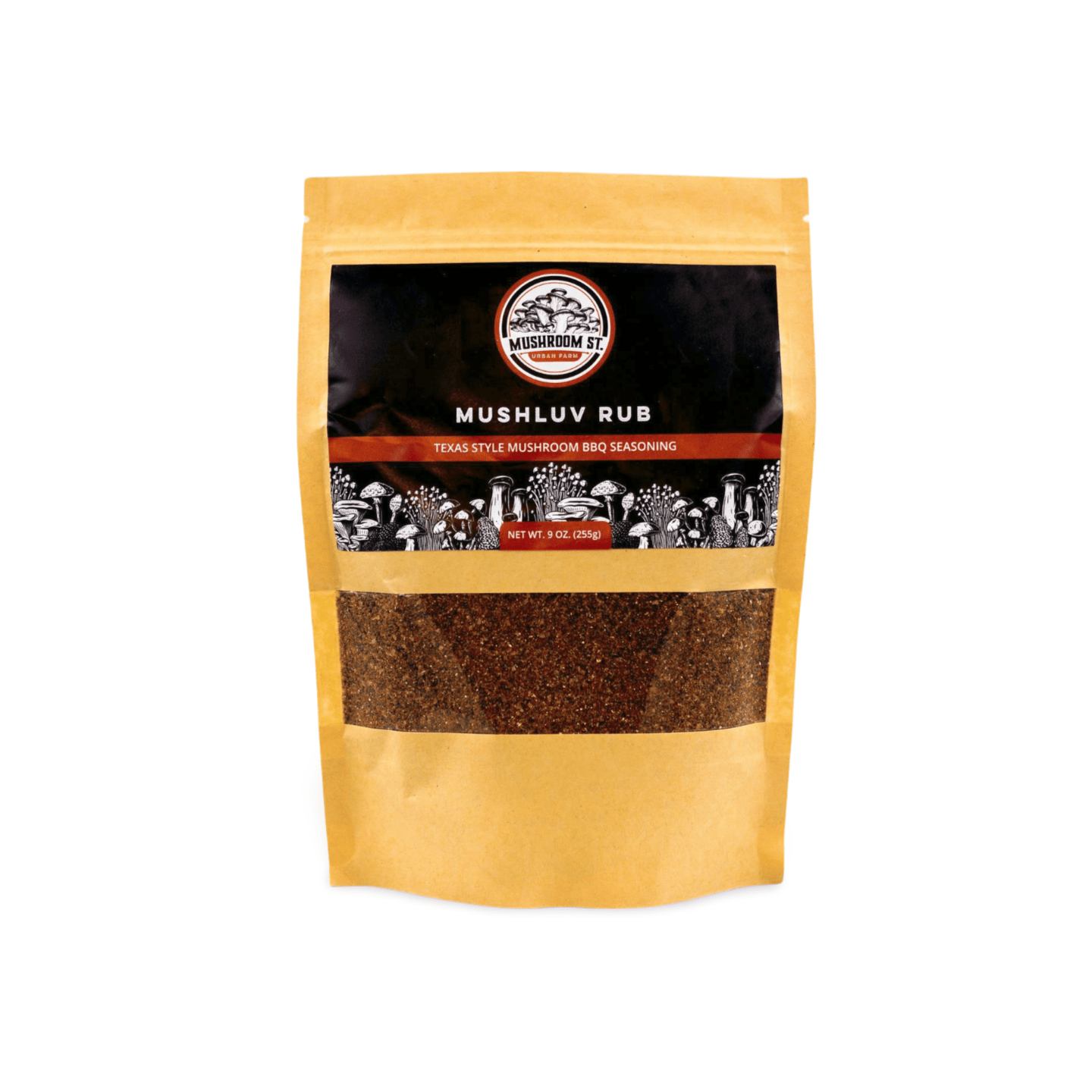 MushLuv Rub TX Style Mushroom BBQ Seasoning