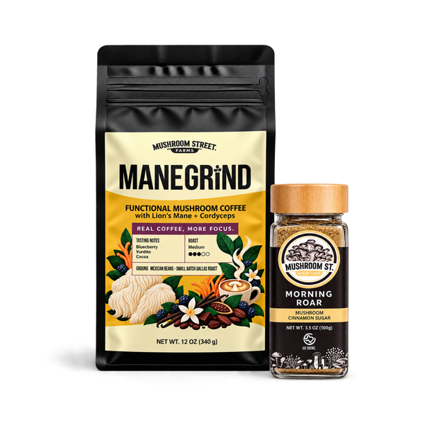 Rise & Roar | Mane Grind Coffee and Morning Roar Gift Combo
