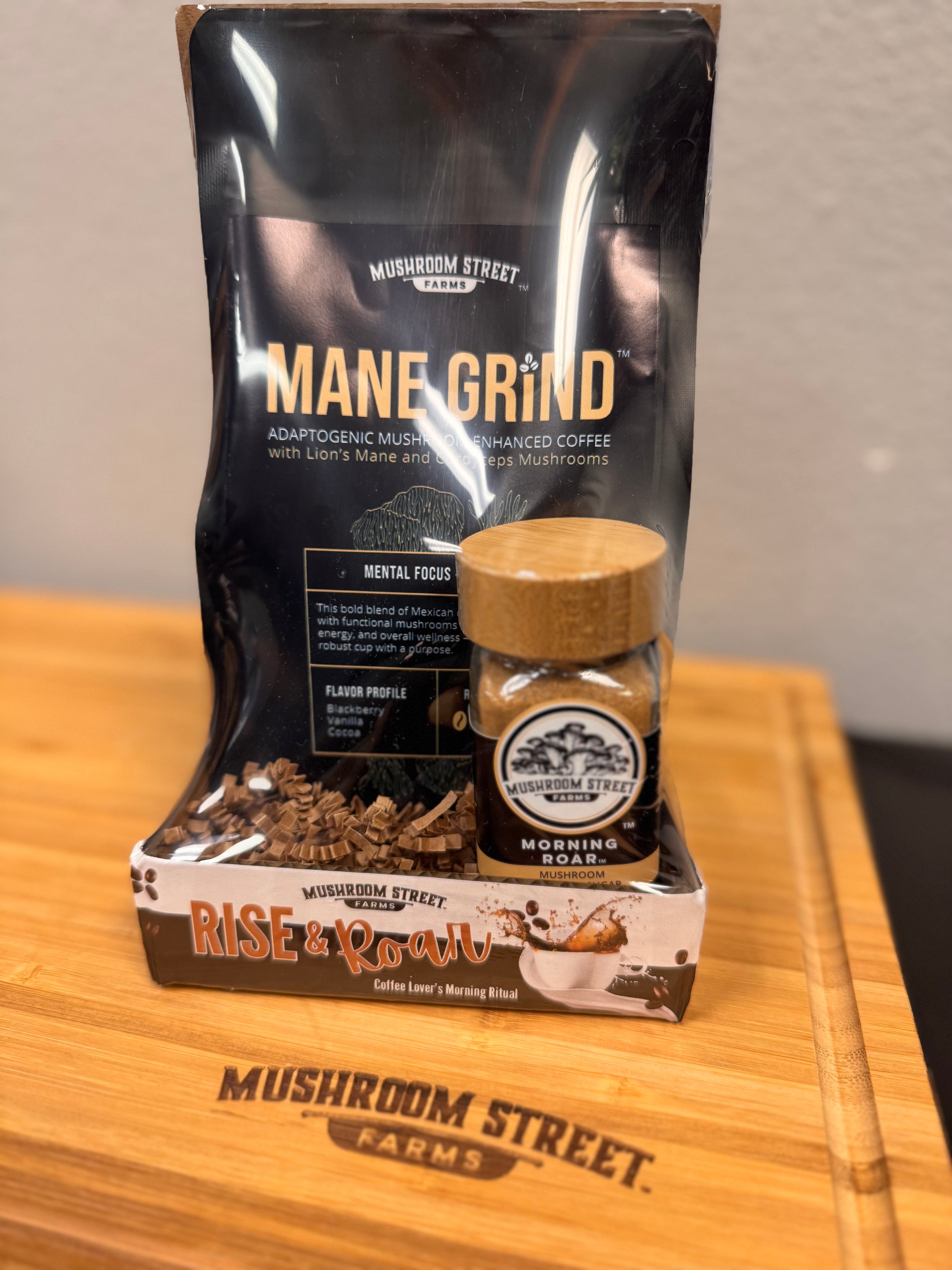 Rise & Roar Mane Grind Coffee and Morning Roar Gift Combo