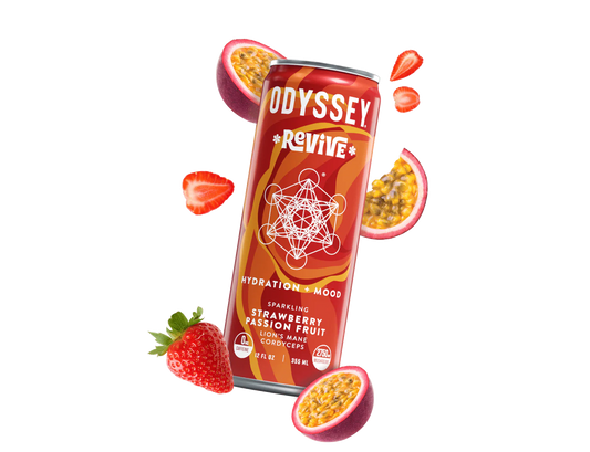 Odyssey - Strawberry Passion Fruit Revive Mushroom Hydration