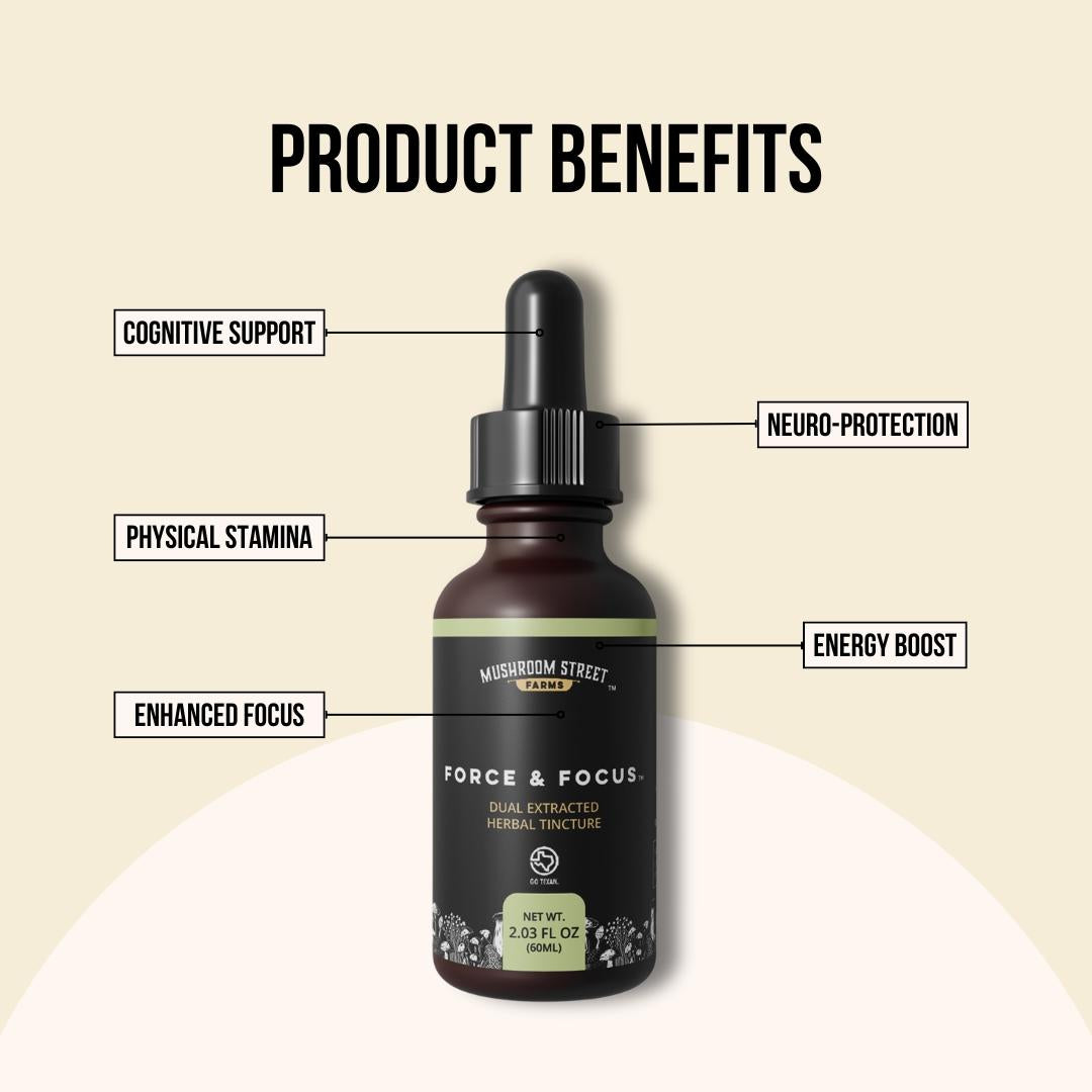Force & Focus Mushroom Tincture