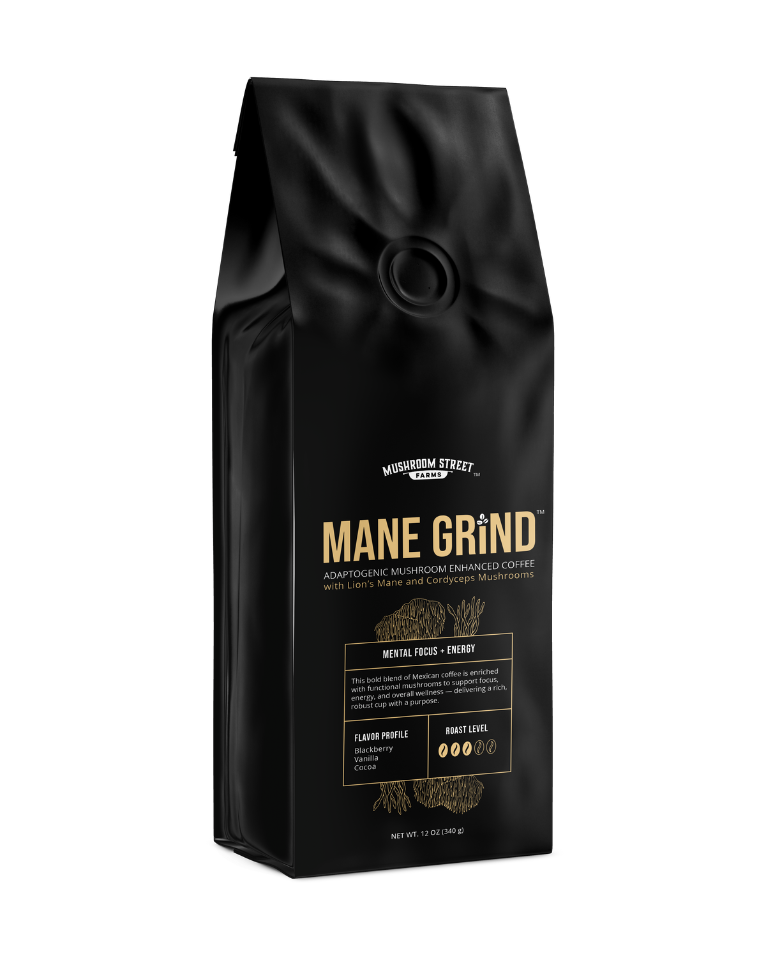 Mane Grind | Adaptogenic Mushroom Enhanced Coffee