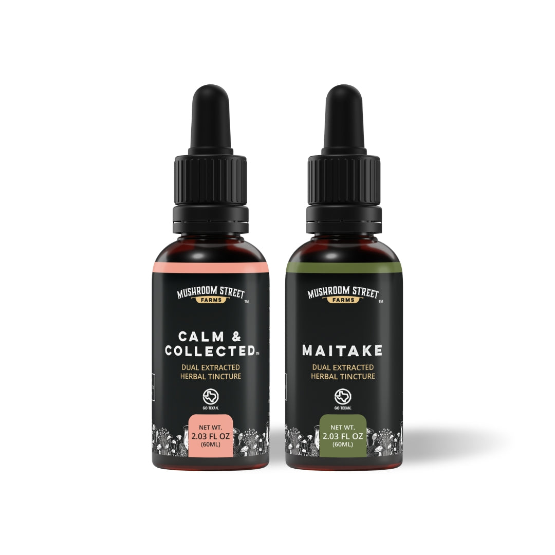 Relax + Recharge | Anxiety Support Tincture Bundle