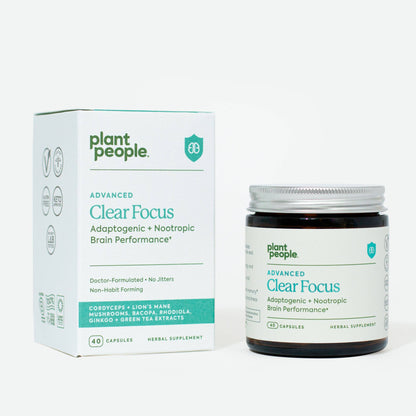 Plant People - Advanced Clear Focus - Nootropic Brain Performance